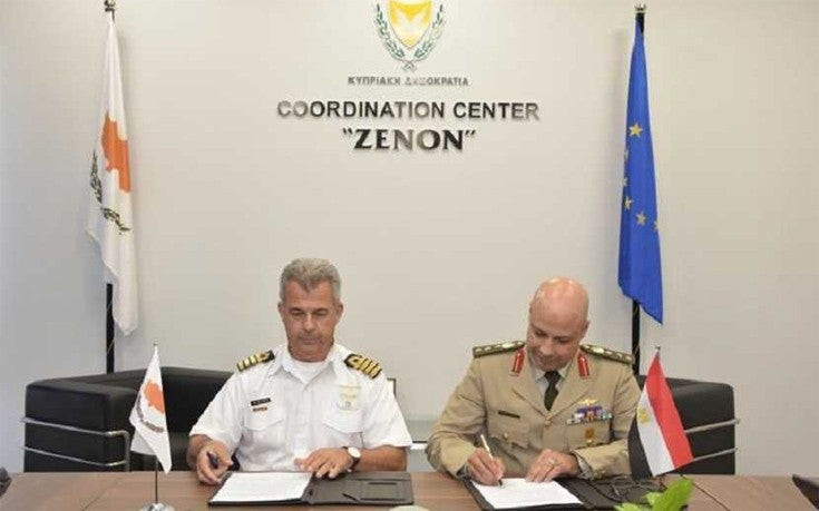 Υπογράφηκε στρατιωτική συνεργασία μεταξύ Κύπρου και Αιγύπτου – Σε επίπεδο  Έρευνας – Διάσωσης και Ναυτικής Συνεργασίας